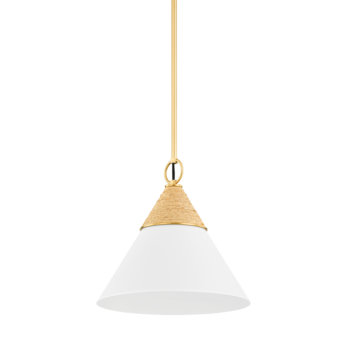 ##Antique Hardware## Mica Pendant