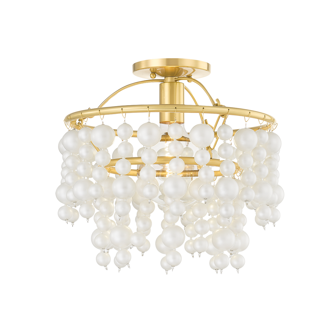 ##Antique Hardware## Kinsley Flush Mount