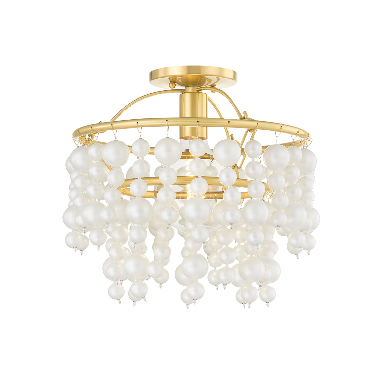 ##Antique Hardware## Kinsley Flush Mount