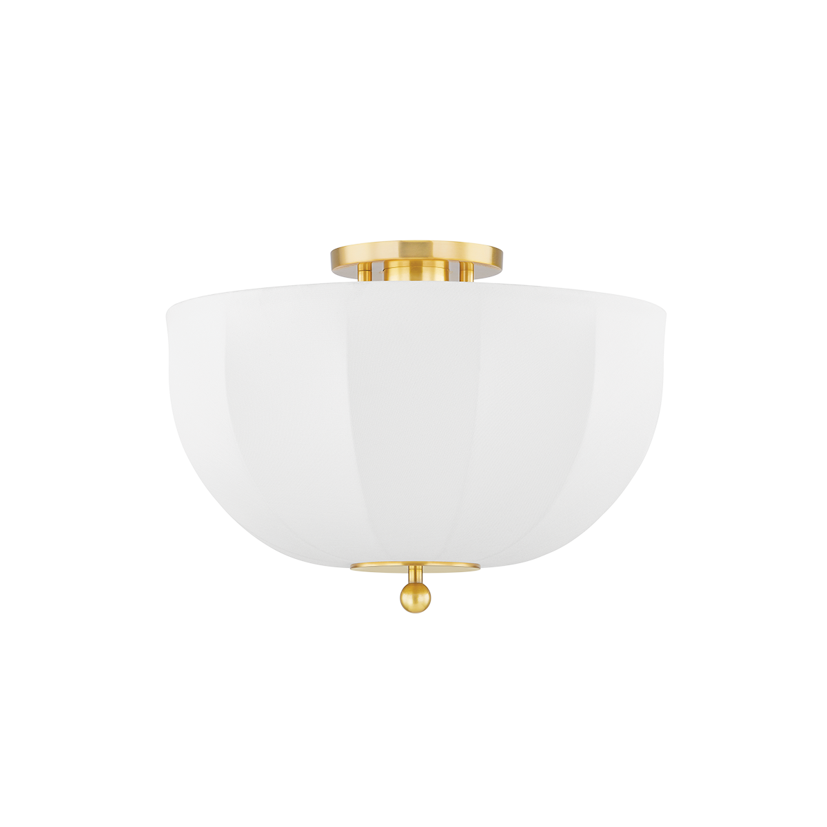 ##Antique Hardware## Meshelle Flush Mount