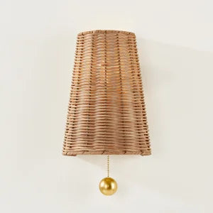 ##Antique Hardware## Naida Wall Sconce
