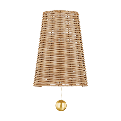 ##Antique Hardware## Naida Wall Sconce