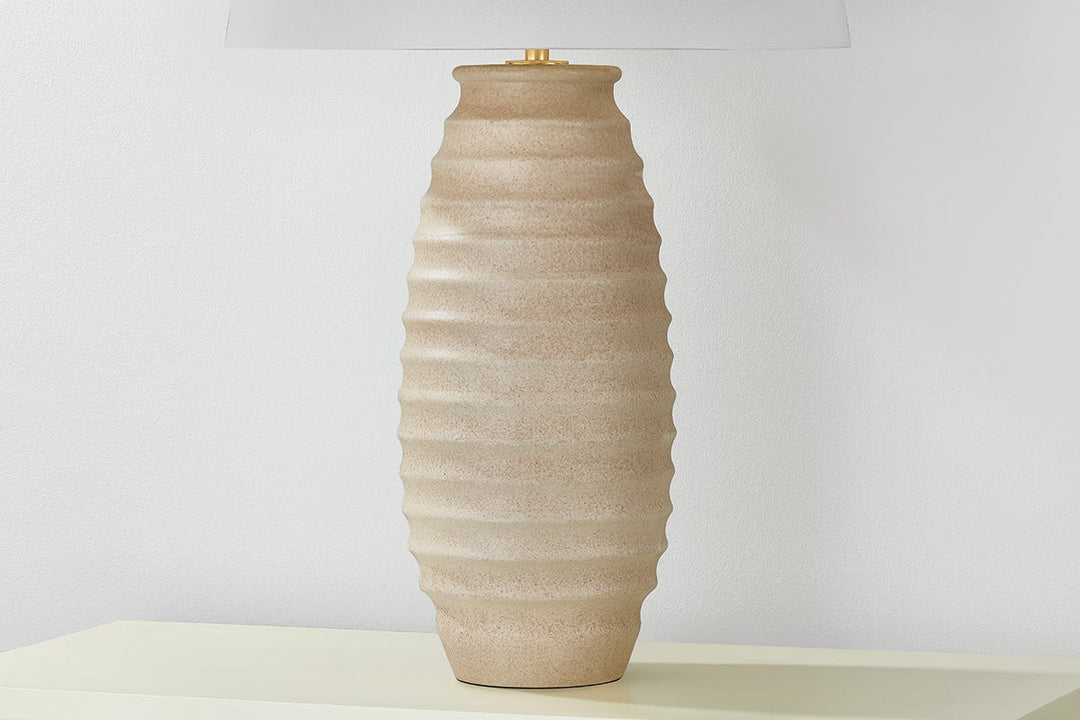 ##Antique Hardware## HADDAM TABLE LAMP