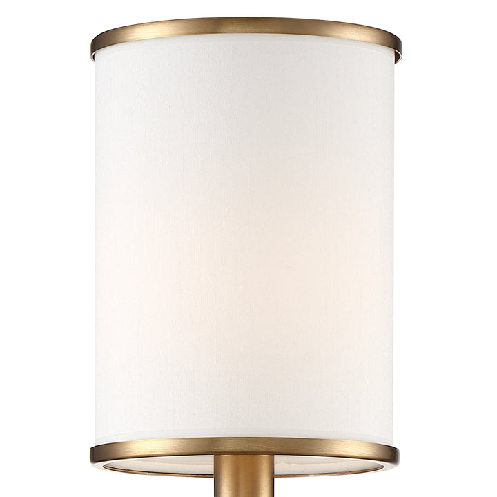 ##Antique Hardware## Hatfield 1 Light Vibrant Gold Sconce
