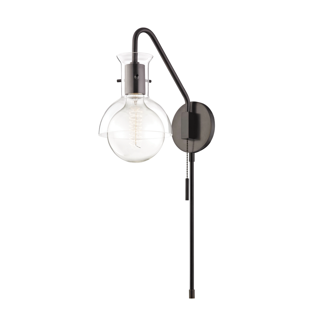 ##Antique Hardware## Riley Plug-In Sconce
