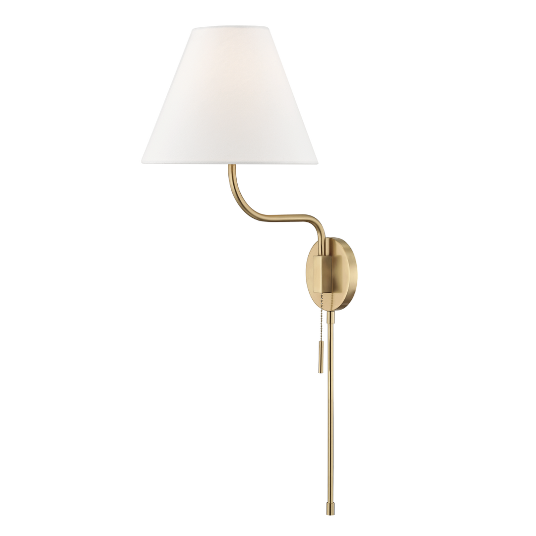 ##Antique Hardware## Patti Plug-In Sconce
