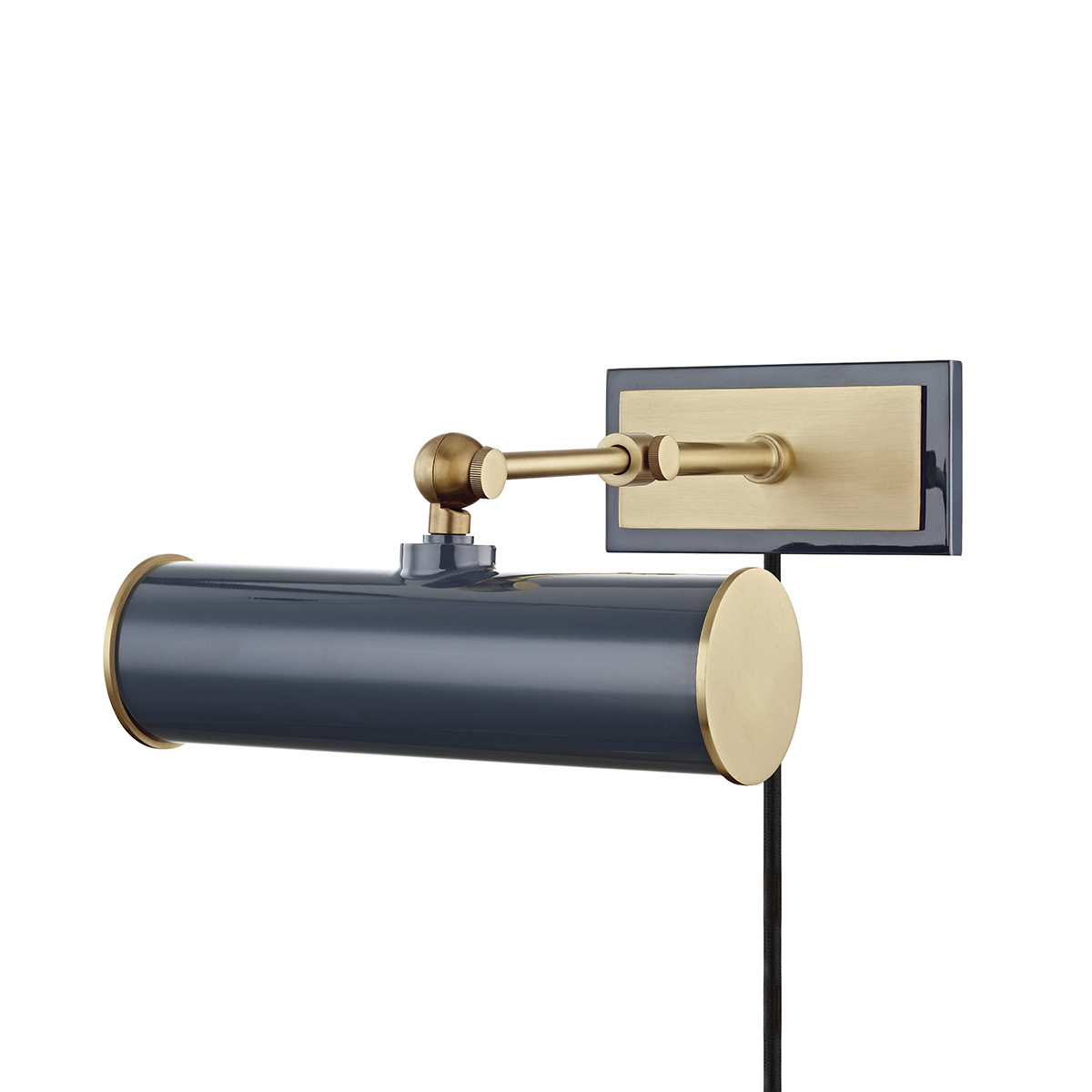 ##Antique Hardware## Holly Plug-In Sconce
