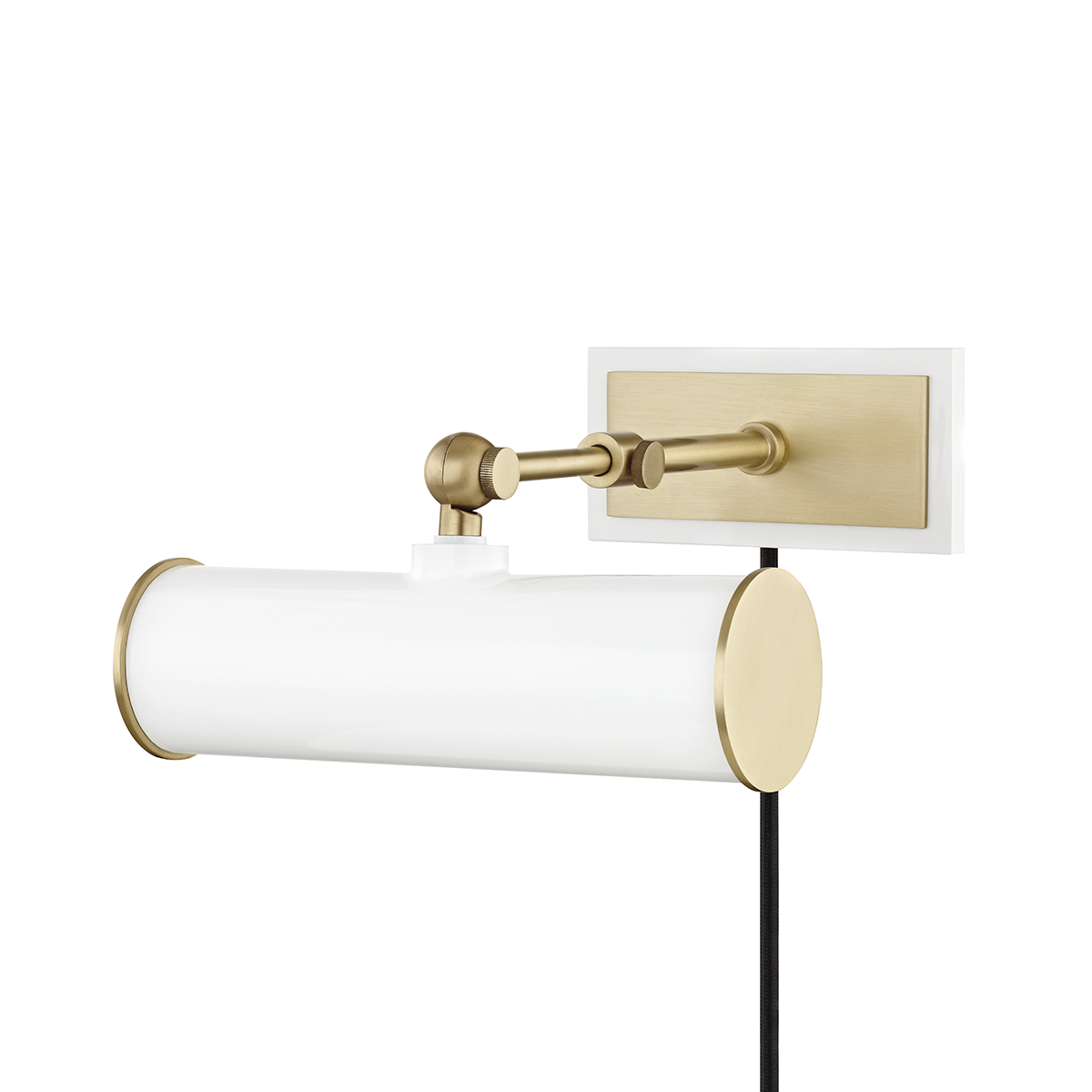 ##Antique Hardware## Holly Plug-In Picture Light