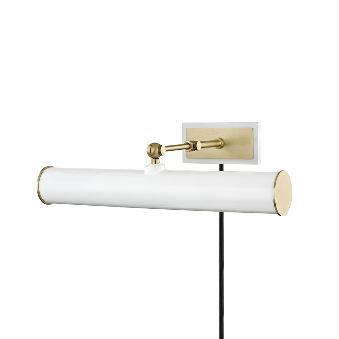 ##Antique Hardware## Holly Plug-In Picture Light