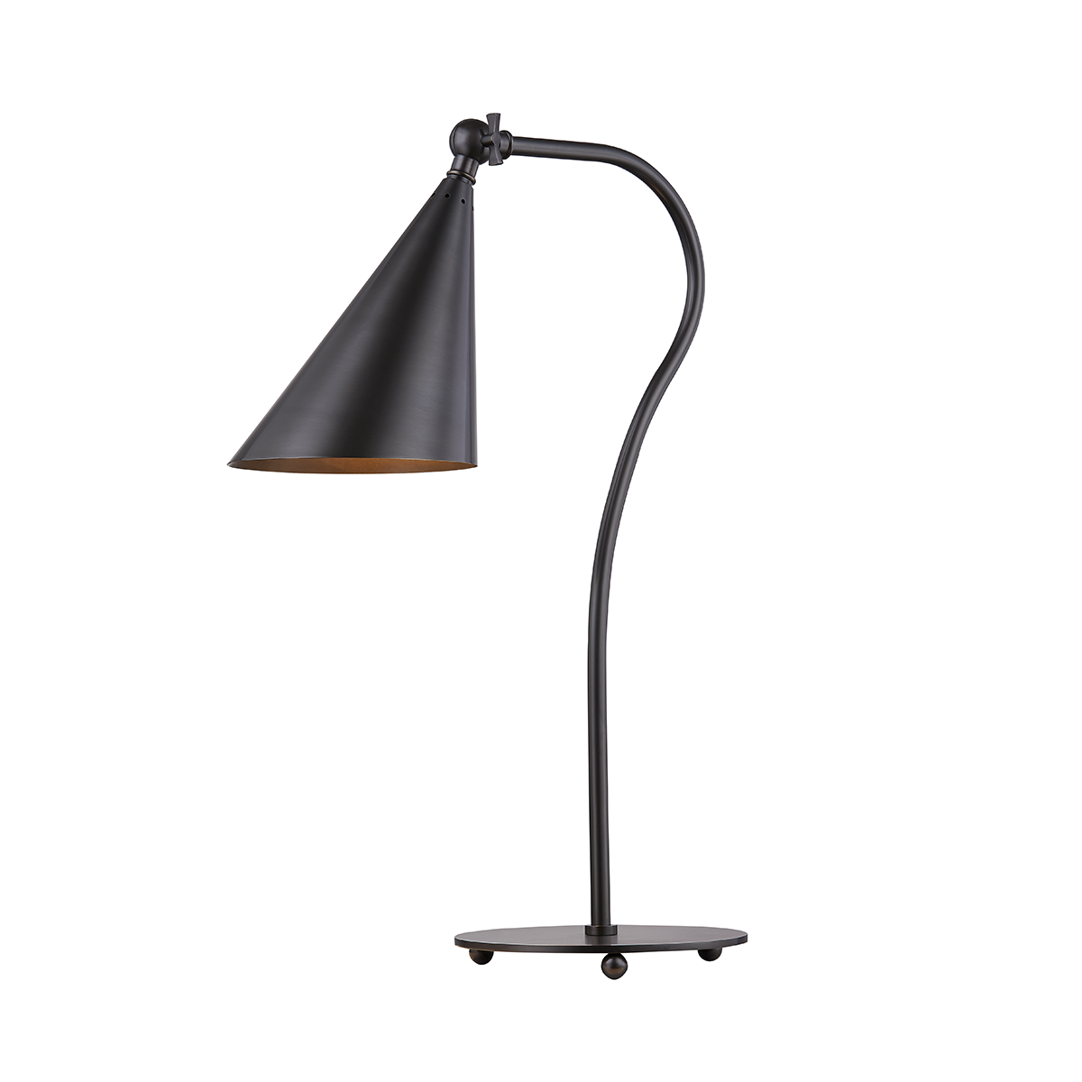 ##Antique Hardware## Lupe Table Lamp