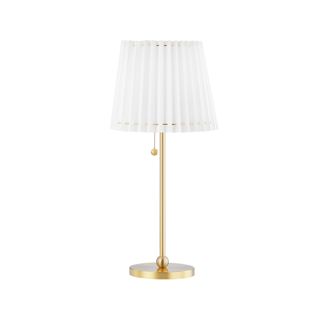 ##Antique Hardware## Demi Table Lamp