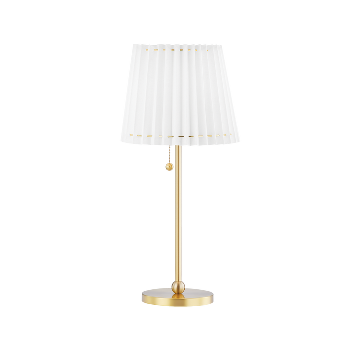 ##Antique Hardware## Demi Table Lamp