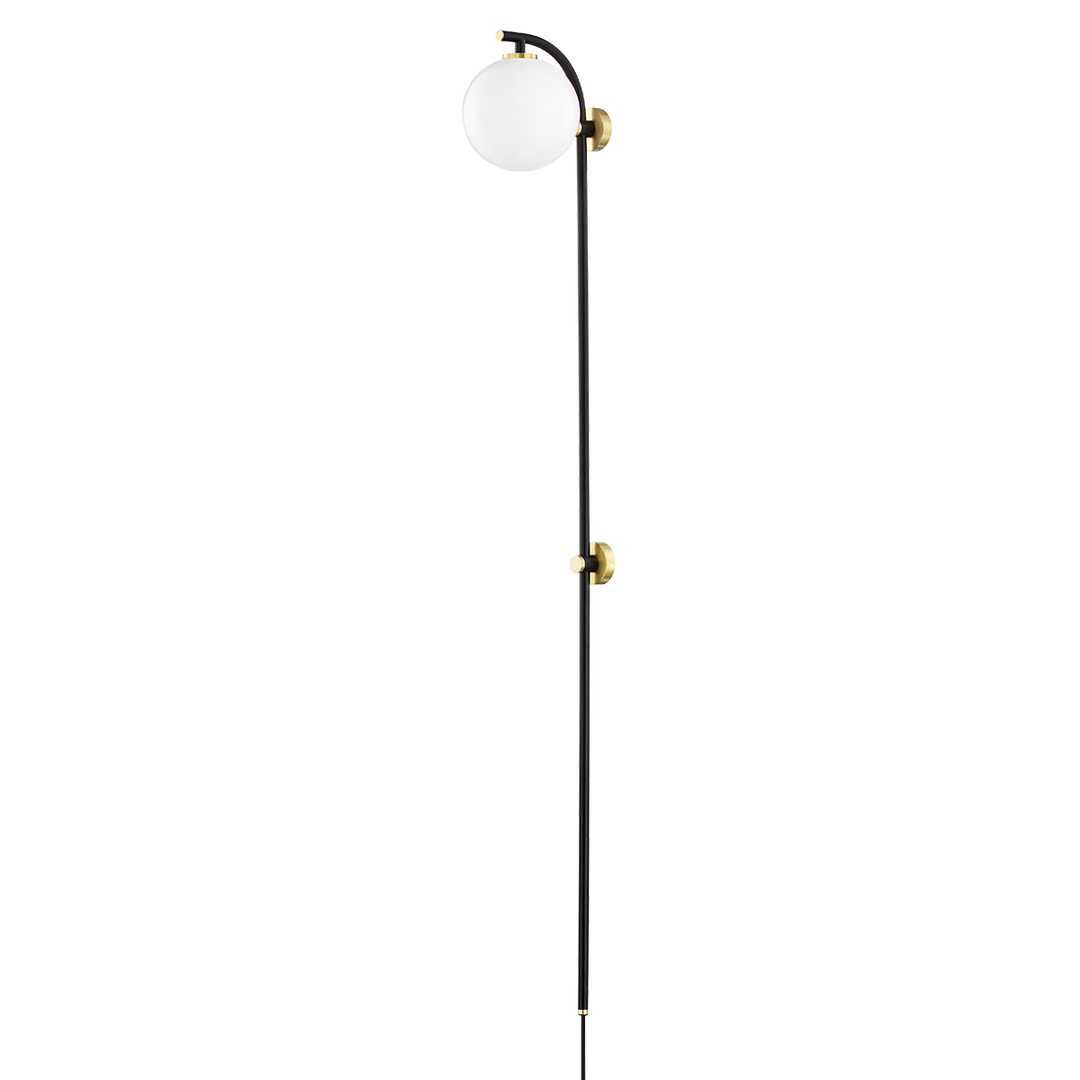 ##Antique Hardware## Faye Plug-In Sconce