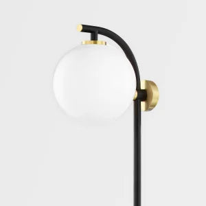 ##Antique Hardware## Faye Plug-In Sconce