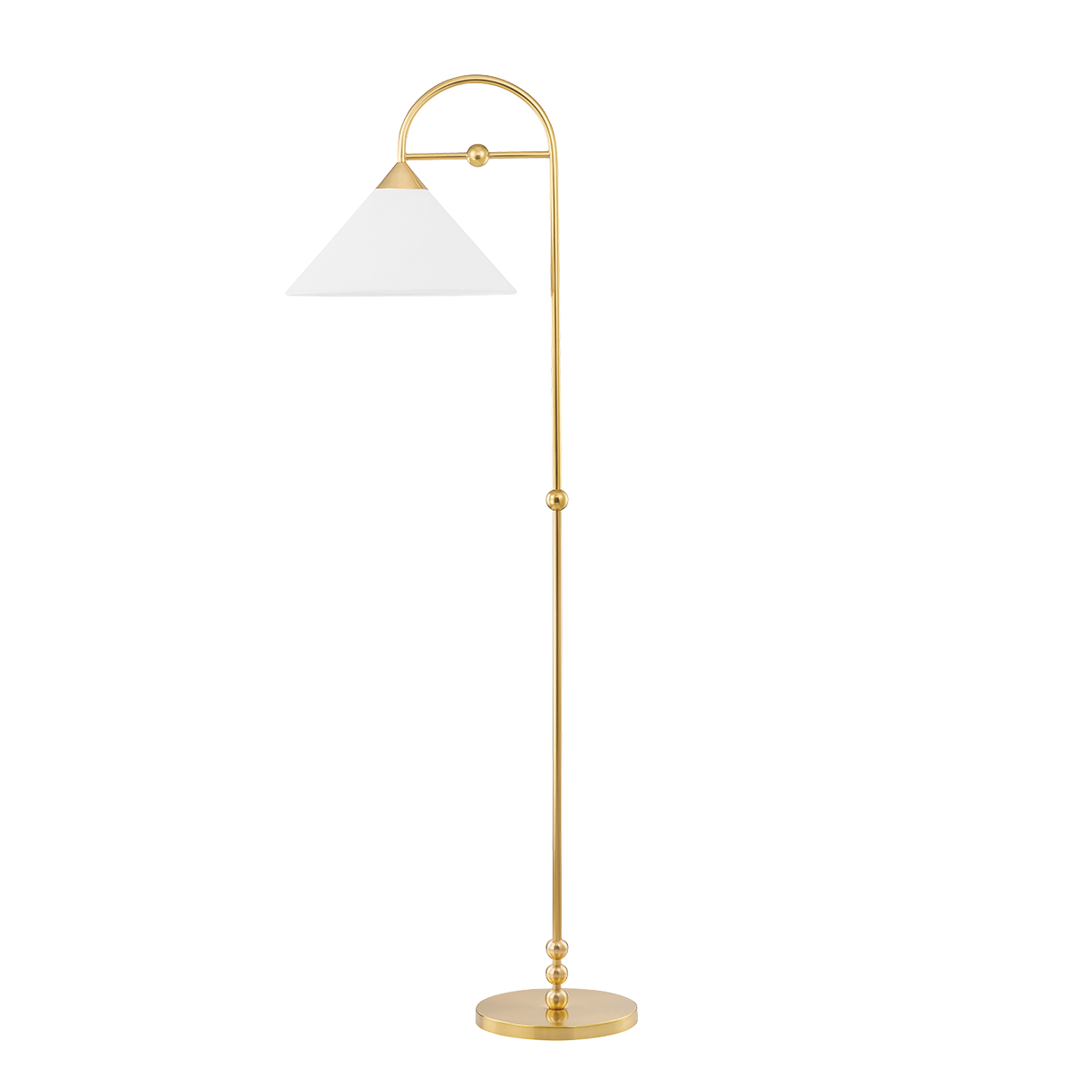 ##Antique Hardware## Sang Floor Lamp