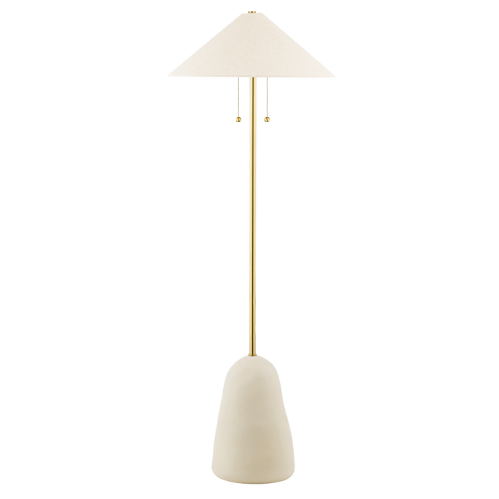 ##Antique Hardware## Maia Floor Lamp
