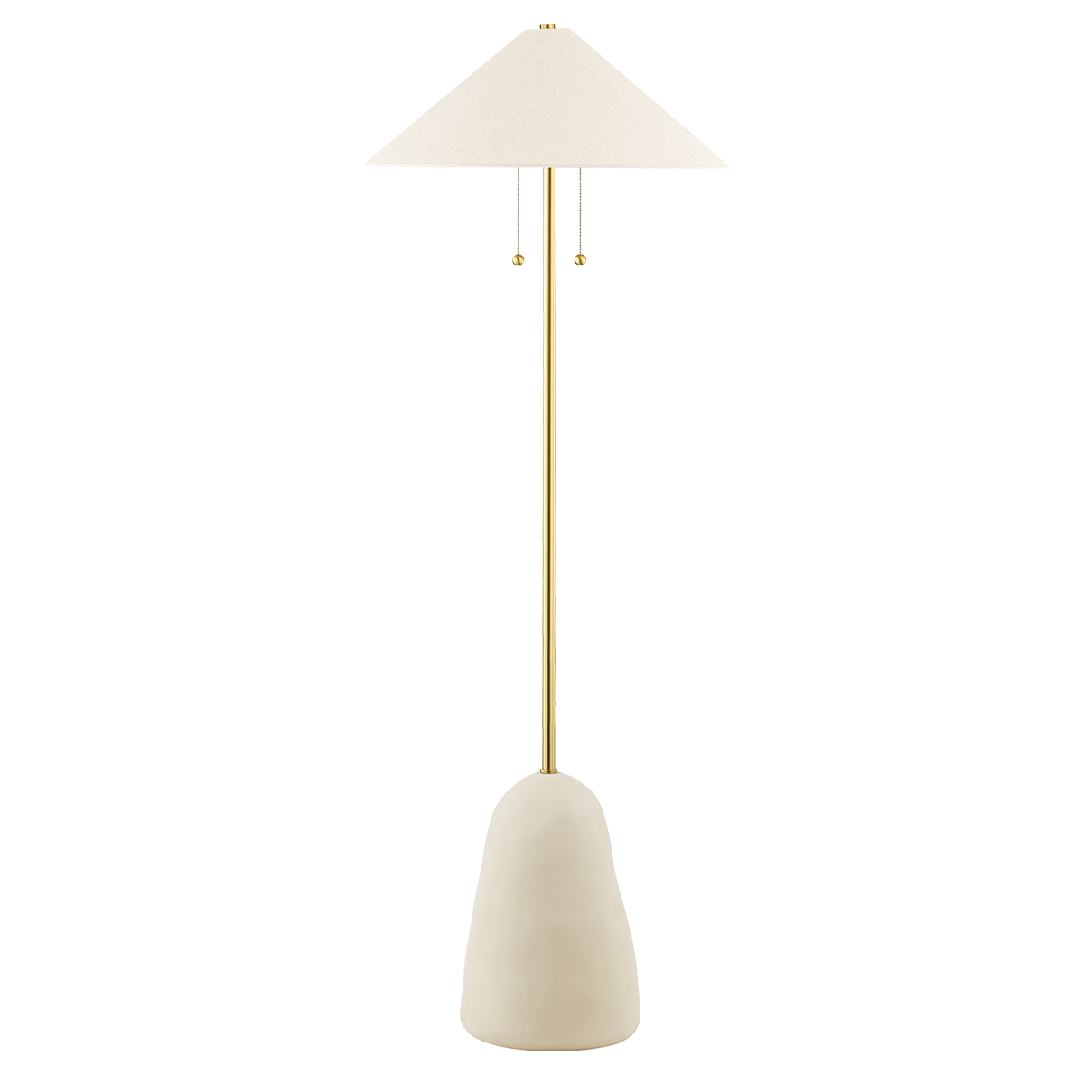 ##Antique Hardware## Maia Floor Lamp