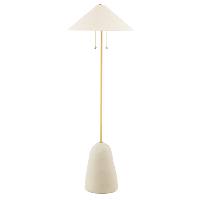 ##Antique Hardware## Maia Floor Lamp