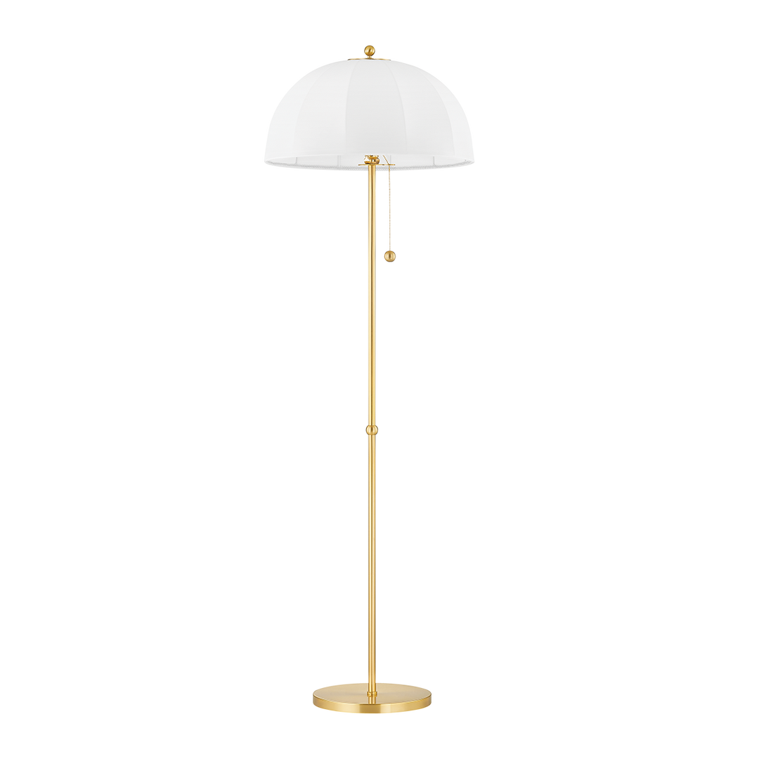 ##Antique Hardware## Meshelle Floor Lamp