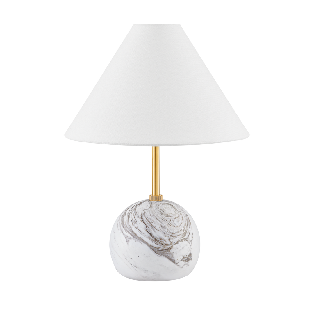 ##Antique Hardware## Jewel Table Lamp