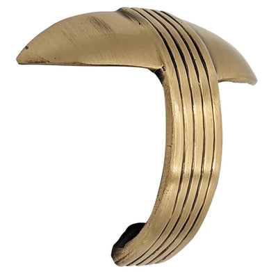 Antique Hardware 2 5/8 Inch Overall (2 Inch c-c) Solid Brass Art Deco Pull CABINET PULL