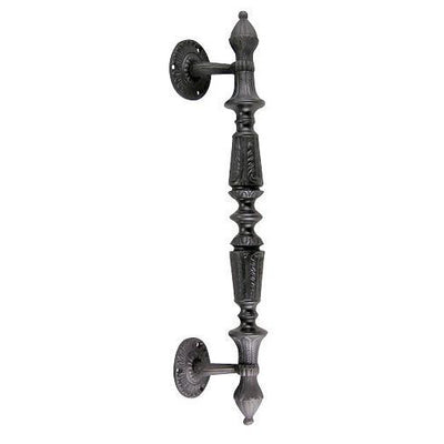 ##Antique Hardware## 15 1/2 Inch Large Solid Brass Door Pull
