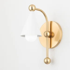 ##Antique Hardware## Hikari Wall Sconce