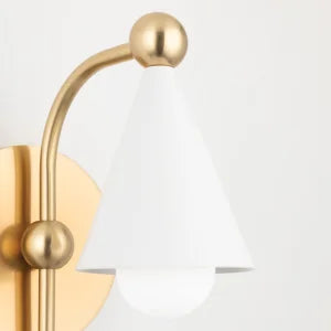 ##Antique Hardware## Hikari Wall Sconce