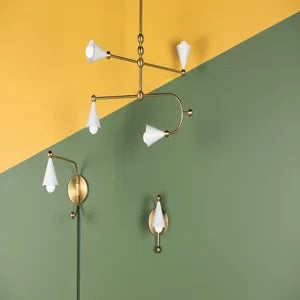 ##Antique Hardware## Hikari Wall Sconce