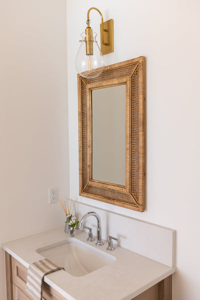 ##Antique Hardware## Ivy Wall Sconce