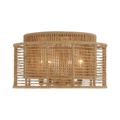 ##Antique Hardware## Jayna 4 Light Burnished Silver Flush Mount