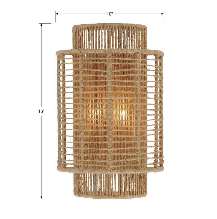 ##Antique Hardware## Jayna 2 Light Burnished Silver Sconce