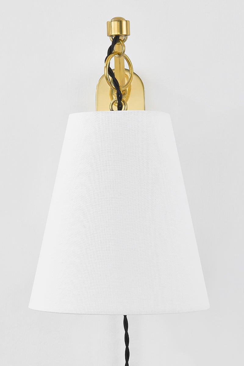 ##Antique Hardware## JOAN Plug-in Sconce
