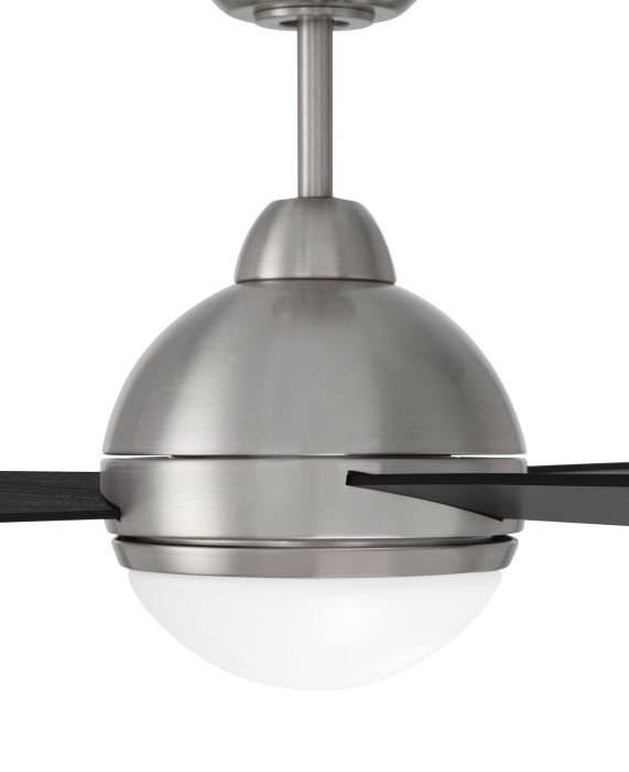 Antique Hardware 48" Keen in Brushed Polished Nickel w/ Flat Black/Greywood Blades Accessory