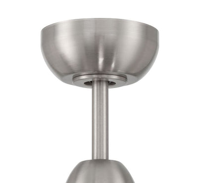 Antique Hardware 48" Keen in Brushed Polished Nickel w/ Flat Black/Greywood Blades Accessory