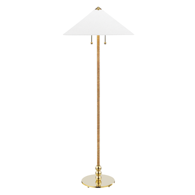 ##Antique Hardware## Flare Floor Lamp