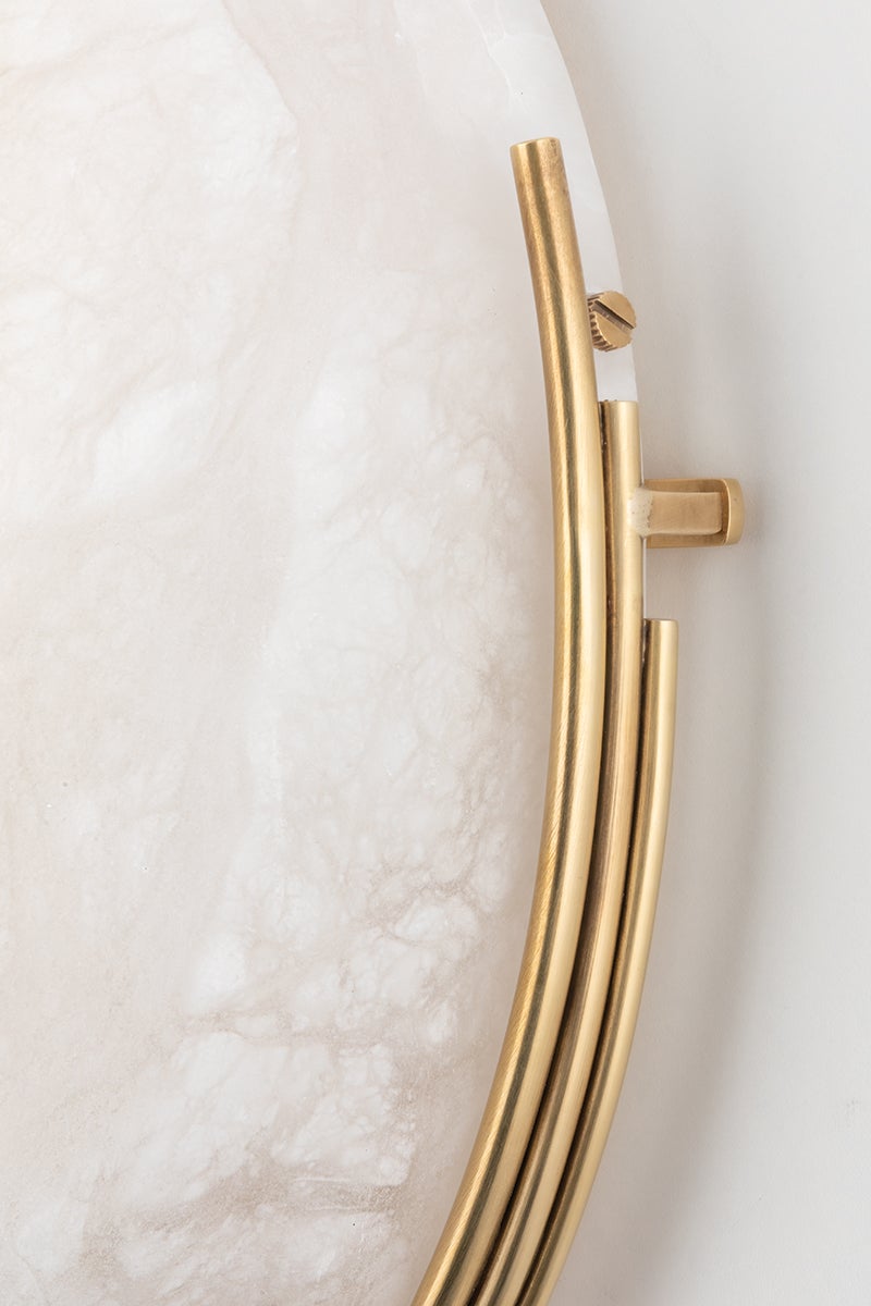 ##Antique Hardware## Lapis Wall Sconce