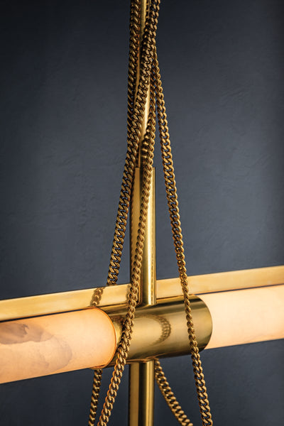 ##Antique Hardware## Lariat Chandelier