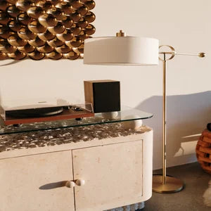 ##Antique Hardware## Libby Floor Lamp