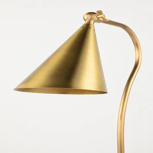 ##Antique Hardware## Lupe Table Lamp