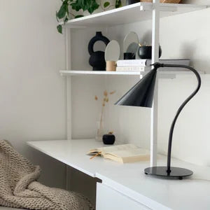 ##Antique Hardware## Lupe Table Lamp