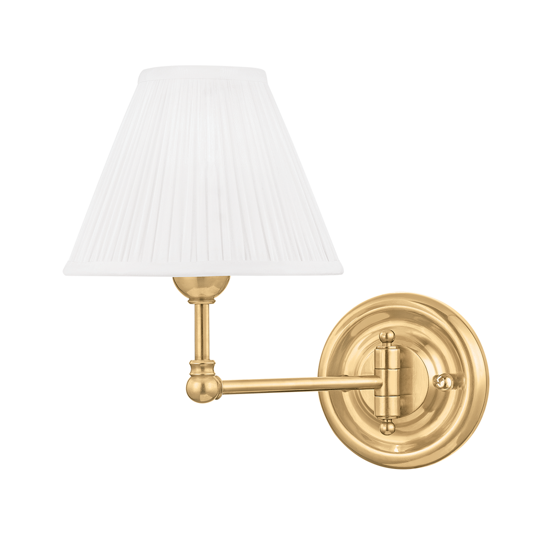 ##Antique Hardware## Classic No.1 Wall Sconce