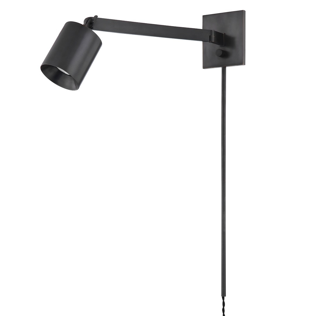 ##Antique Hardware## HIGHGROVE Plug-in Sconce
