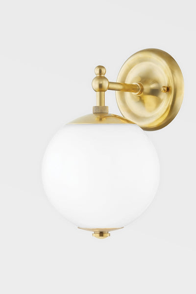 ##Antique Hardware## Sphere No.1 Wall Sconce