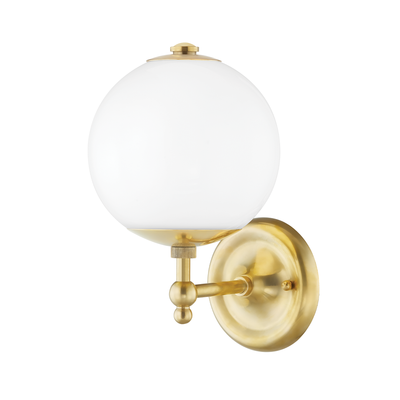 ##Antique Hardware## Sphere No.1 Wall Sconce