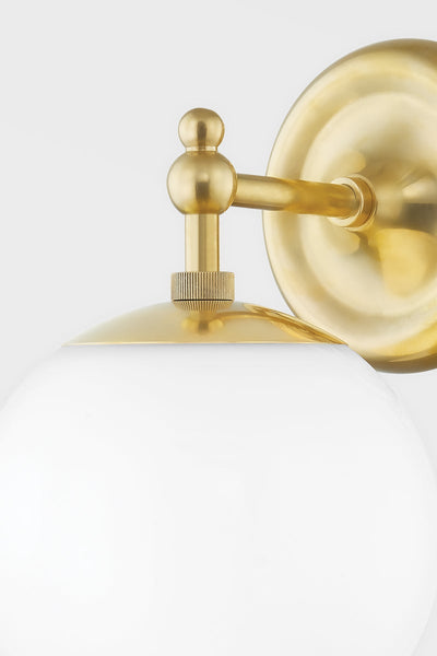 ##Antique Hardware## Sphere No.1 Wall Sconce