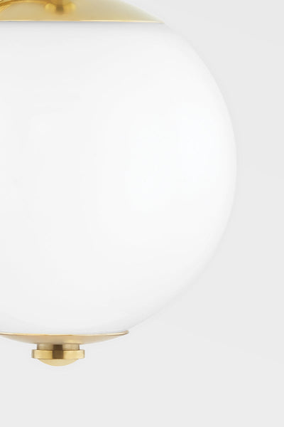 ##Antique Hardware## Sphere No.1 Wall Sconce
