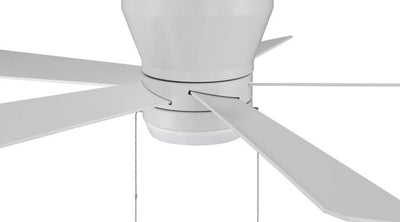 Antique Hardware 52" Merit in White w/ White/Washed Oak Blades Ceiling Fan
