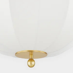 ##Antique Hardware## Meshelle Flush Mount