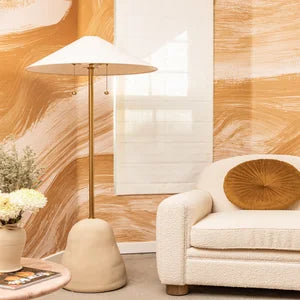 ##Antique Hardware## Maia Floor Lamp